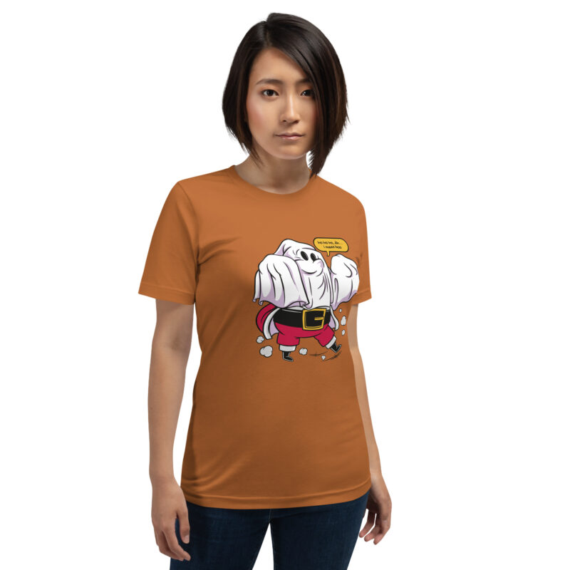 Spukiger Weihnachtsmann Unisex-T-Shirt – T-Shirts – klamottn.de