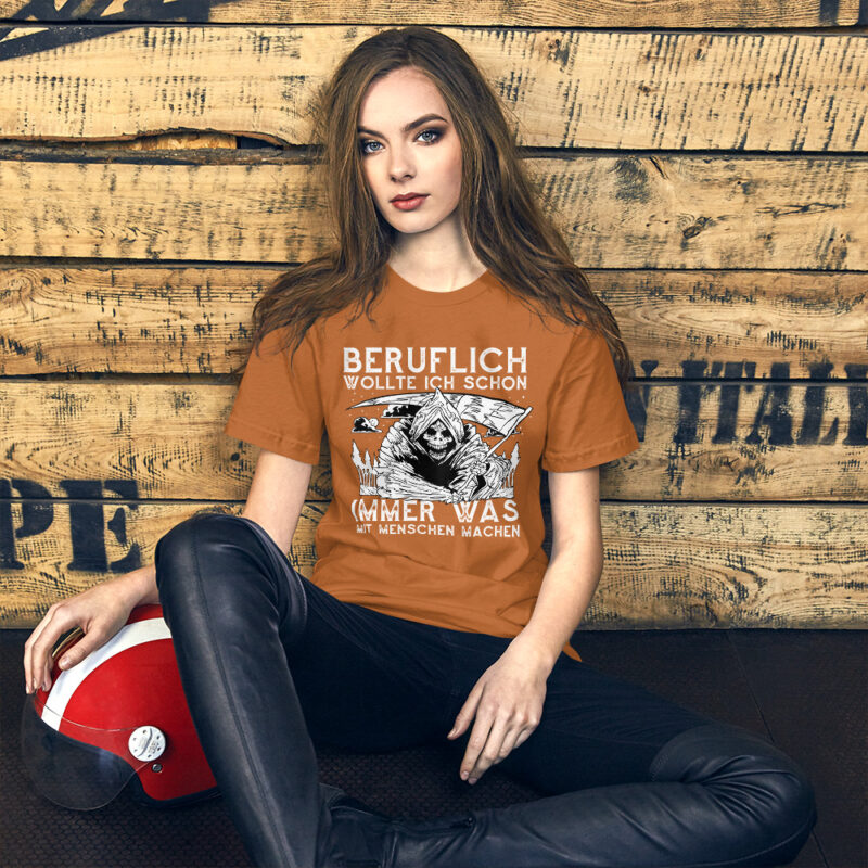 Berufsträume des Sensenmanns Unisex-T-Shirt