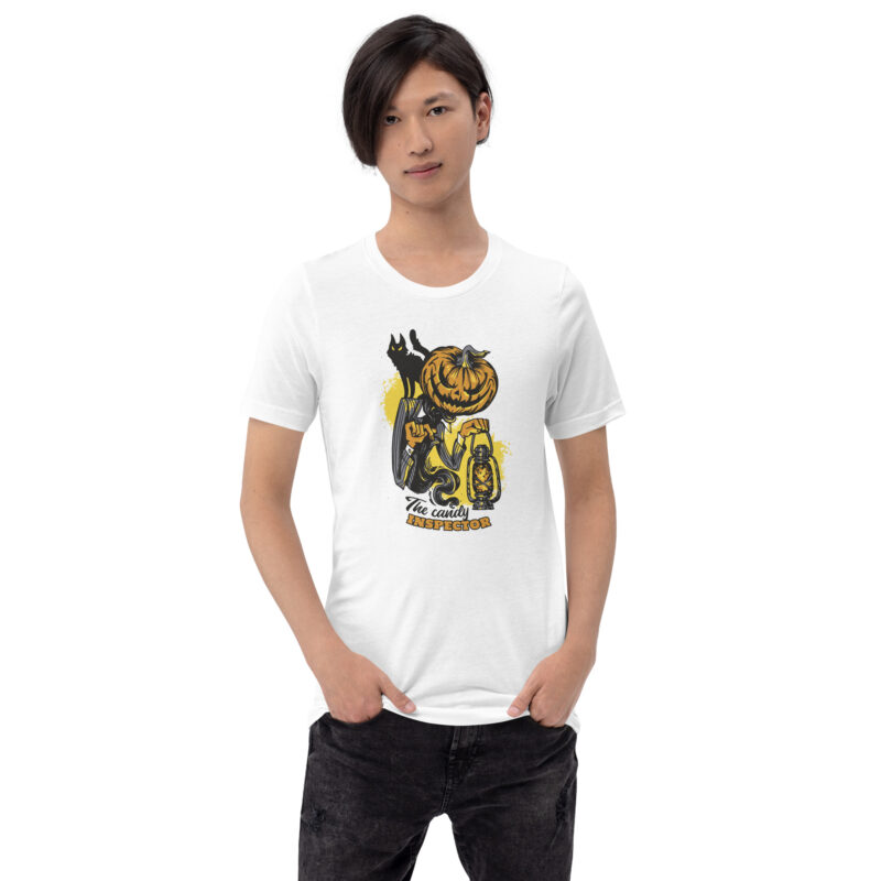 Der Candy Inspector: Halloween mit Humor Unisex-T-Shirt – T-Shirts – klamottn.de