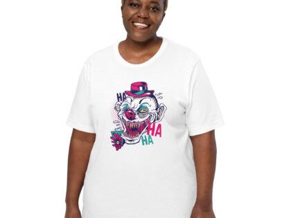 Gruseliger Clown für Halloween Unisex-T-Shirt – T-Shirts – klamottn.de Gruseliger Clown für Halloween Unisex-T-Shirt – T-Shirts – klamottn.de