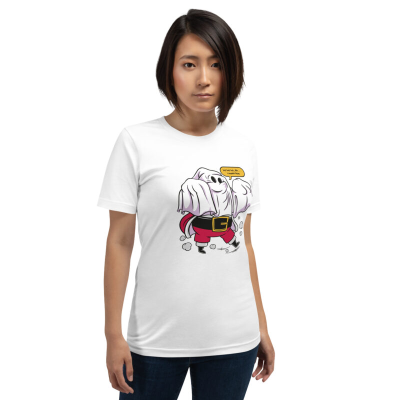 Spukiger Weihnachtsmann Unisex-T-Shirt – T-Shirts – klamottn.de