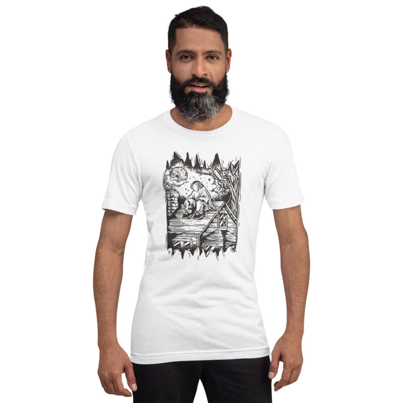 Nächtlicher Geisterklang Unisex-T-Shirt