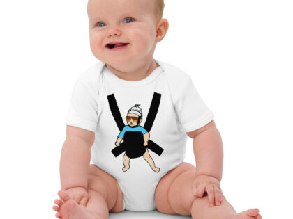 Carlos Baby mit cooler Sonnenbrille in Tragegurt Babystrampler aus Bio-Baumwolle – Babybekleidung – klamottn.de Carlos Baby mit cooler Sonnenbrille in Tragegurt Babystrampler aus Bio-Baumwolle – Babybekleidung – klamottn.de