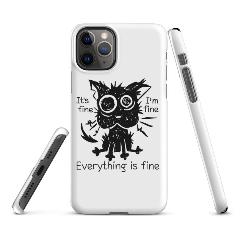 It’s Fine Cat iPhone®-Hülle – Accessoires – klamottn.de