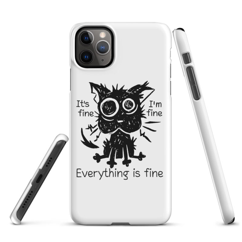 It’s Fine Cat iPhone®-Hülle – Accessoires – klamottn.de