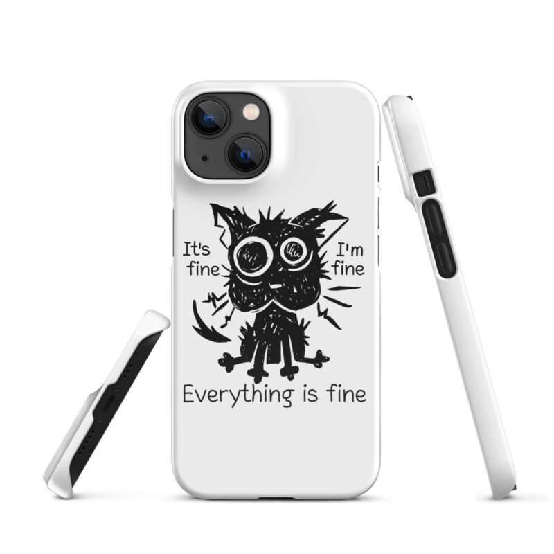 It’s Fine Cat iPhone®-Hülle – Accessoires – klamottn.de