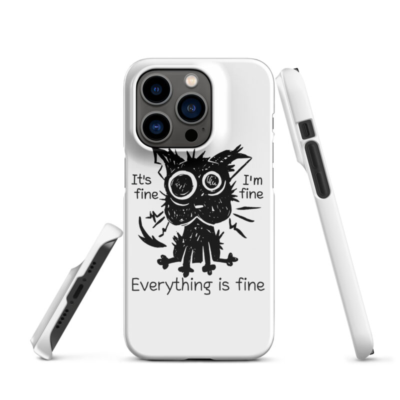 It’s Fine Cat iPhone®-Hülle – Accessoires – klamottn.de