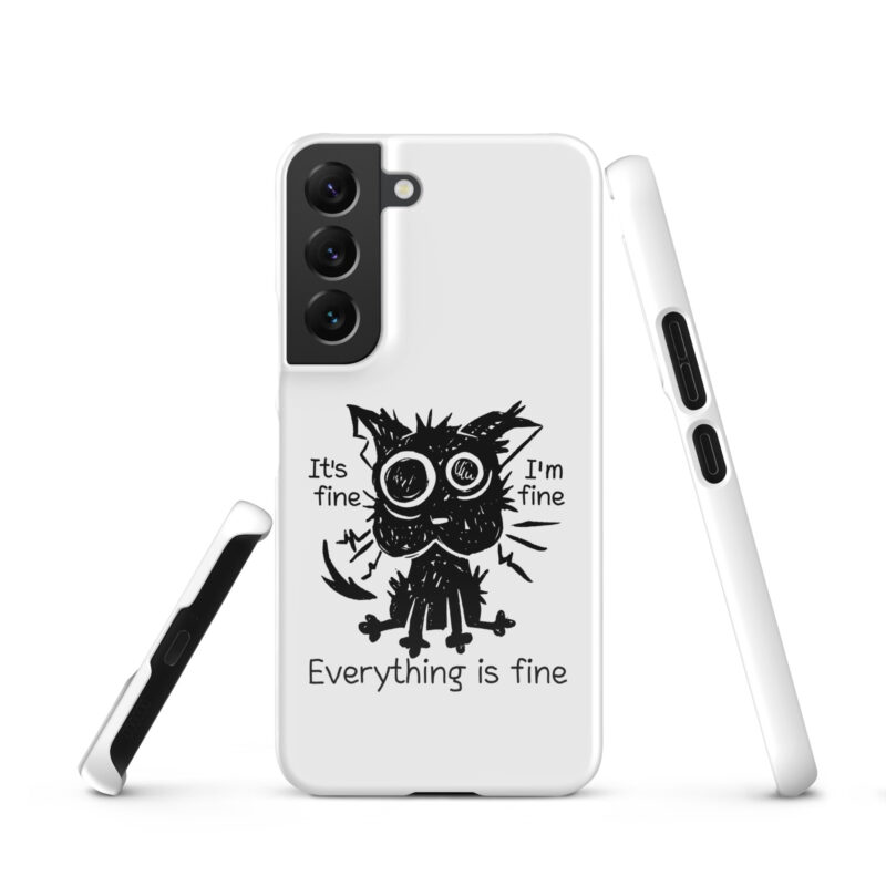 It’s Fine Cat Samsung-Handyhülle
