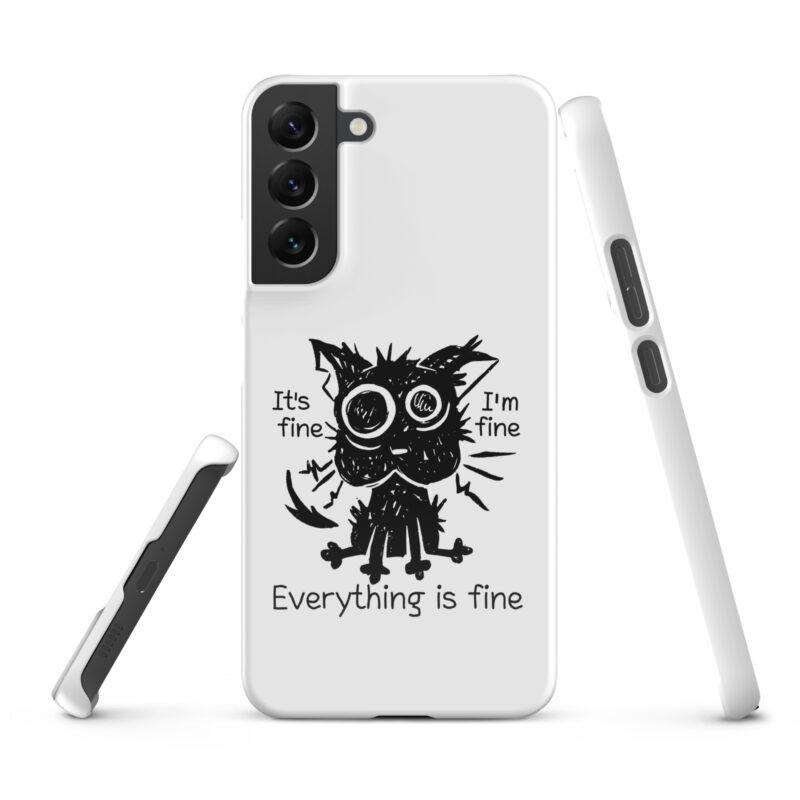 It’s Fine Cat Samsung-Handyhülle