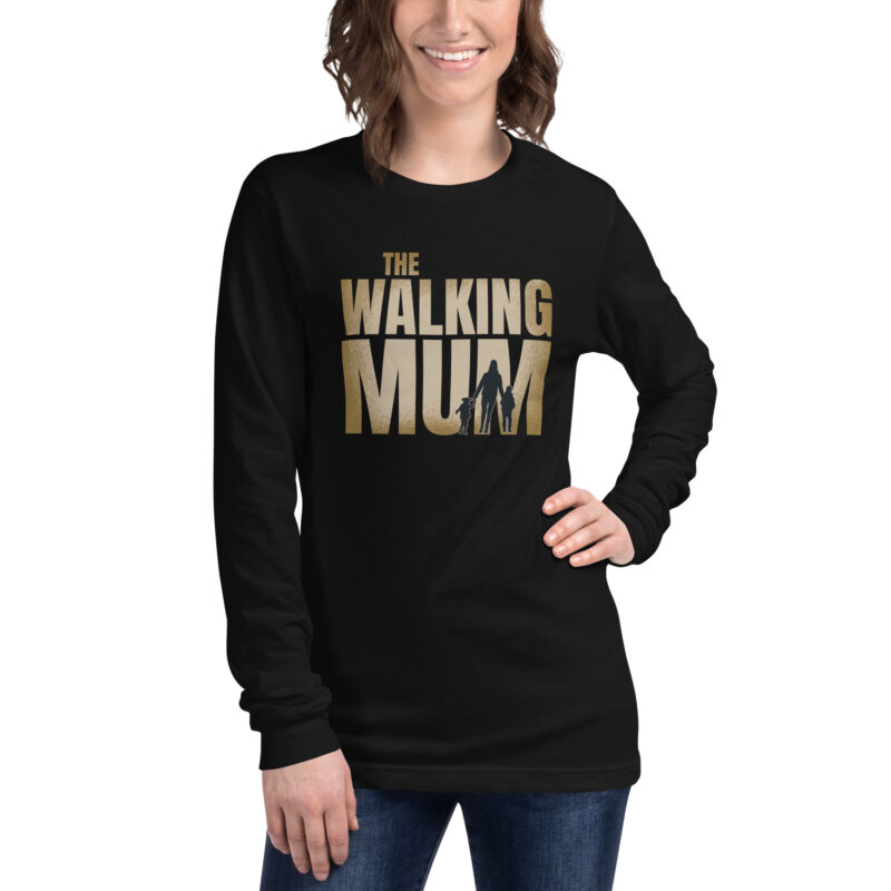 The Walking Mum Unisex-Langarmshirt – Langarm T-Shirts – klamottn.de
