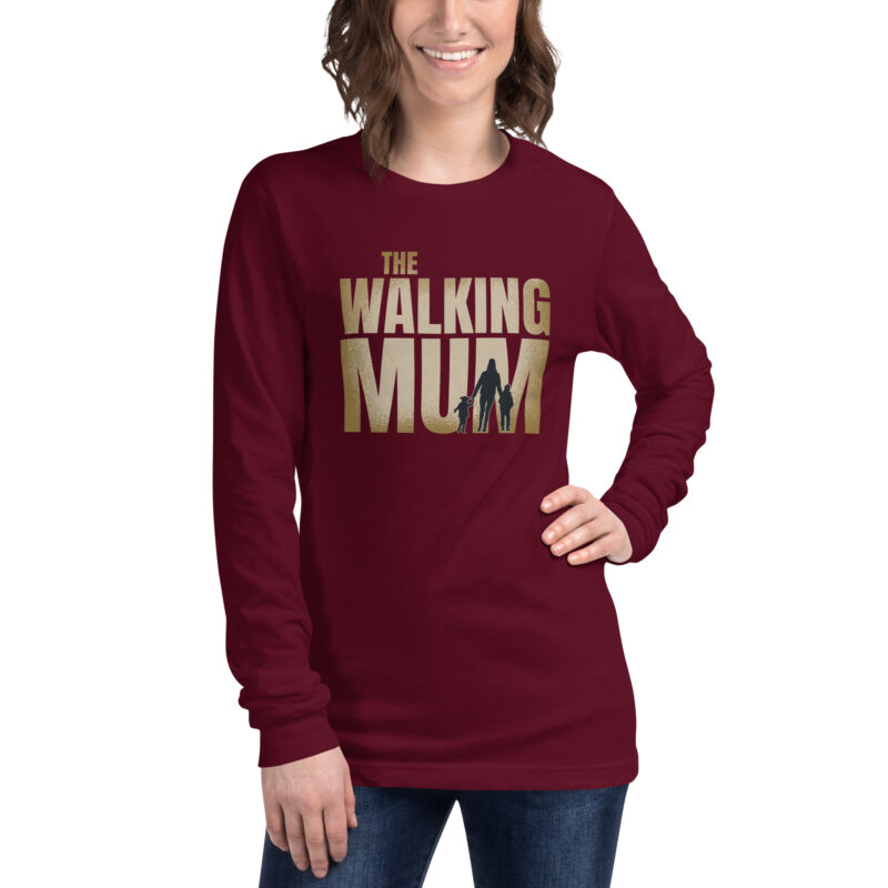 The Walking Mum Unisex-Langarmshirt – Langarm T-Shirts – klamottn.de