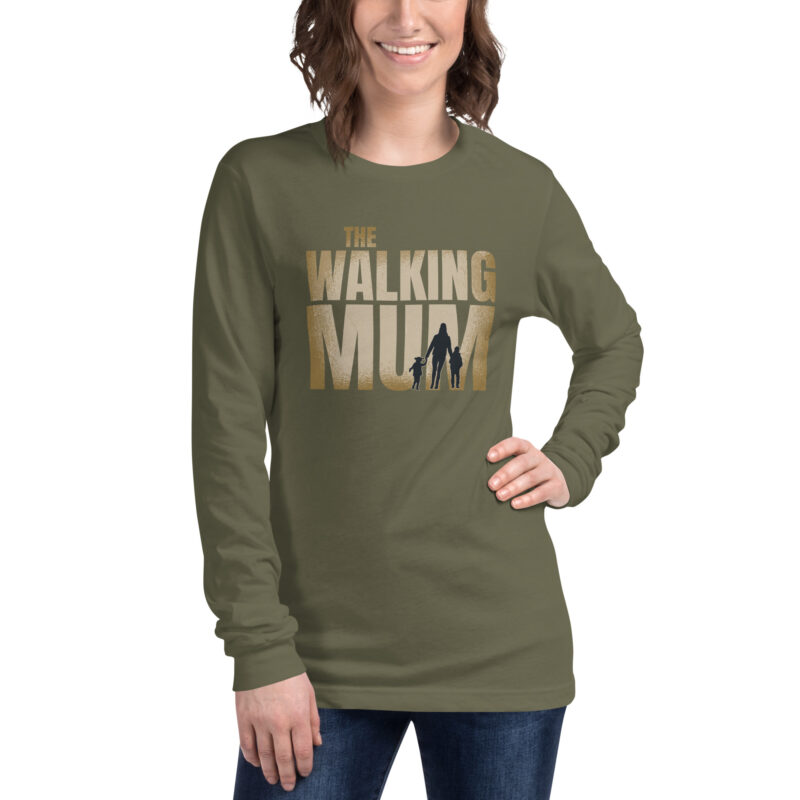 The Walking Mum Unisex-Langarmshirt – Langarm T-Shirts – klamottn.de