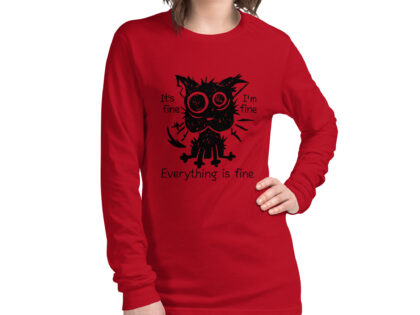 It’s Fine Cat Unisex-Langarmshirt – Langarm T-Shirts – klamottn.de It’s Fine Cat Unisex-Langarmshirt – Langarm T-Shirts – klamottn.de