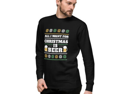 Weihnachtlicher Bierwunsch Unisex-Sweatshirt – Sweatshirts – klamottn.de Weihnachtlicher Bierwunsch Unisex-Sweatshirt – Sweatshirts – klamottn.de