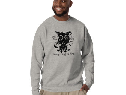 It’s Fine Cat Unisex-Sweatshirt – Sweatshirts – klamottn.de It’s Fine Cat Unisex-Sweatshirt – Sweatshirts – klamottn.de