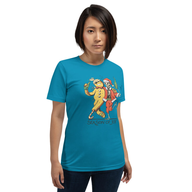 Freudige Feiertagsfusion Unisex-T-Shirt