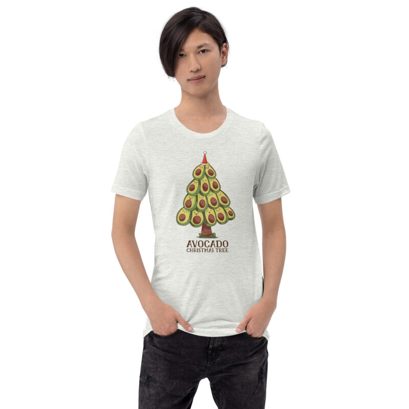 Avocado Christmas Tree Unisex-T-Shirt – T-Shirts – klamottn.de