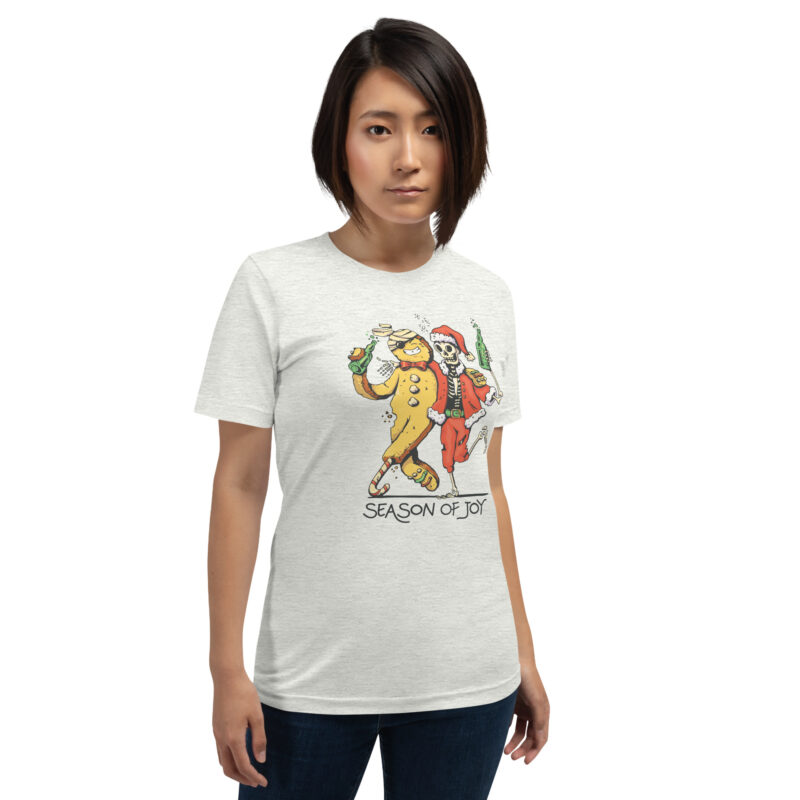 Freudige Feiertagsfusion Unisex-T-Shirt