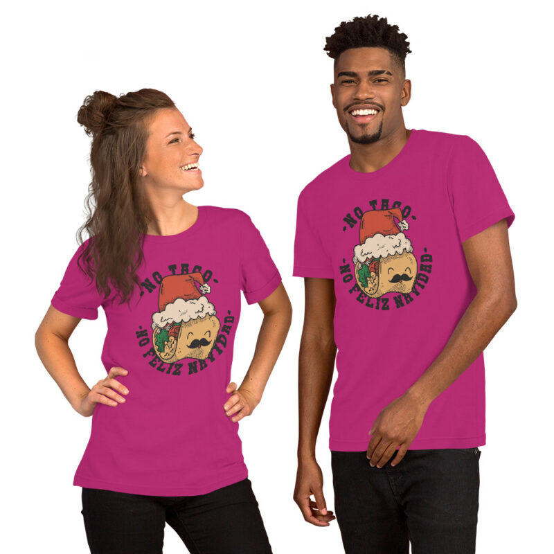 Weihnachtstaco Unisex-T-Shirt – T-Shirts – klamottn.de
