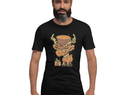 Steampunk Rentier Unisex-T-Shirt – T-Shirts – klamottn.de Steampunk Rentier Unisex-T-Shirt – T-Shirts – klamottn.de