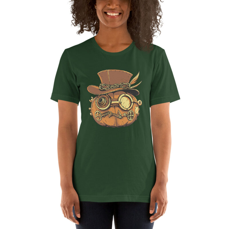 Steampunk Pumpkin Unisex-T-Shirt
