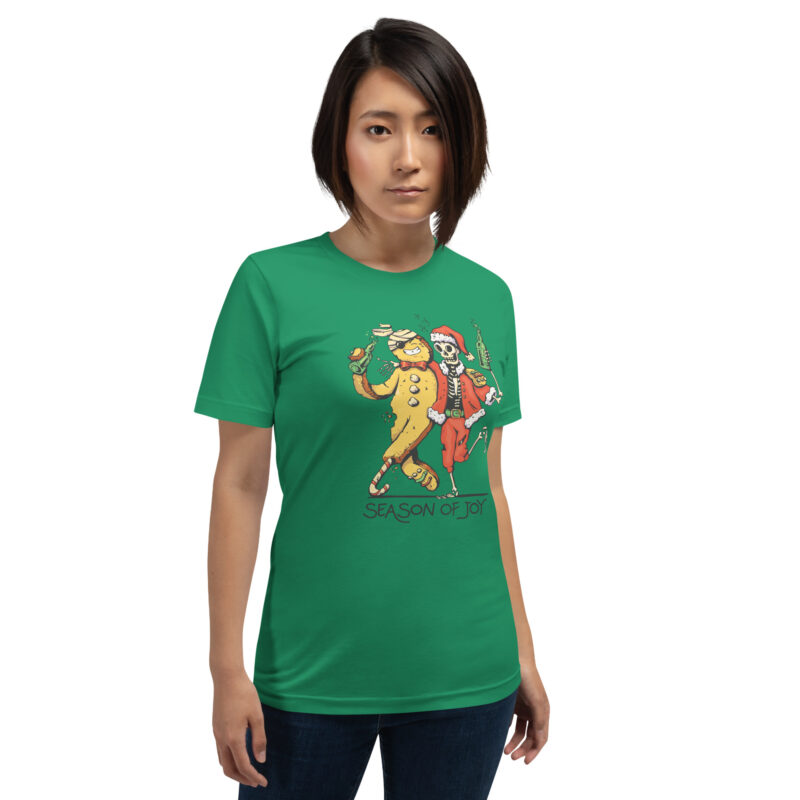 Freudige Feiertagsfusion Unisex-T-Shirt