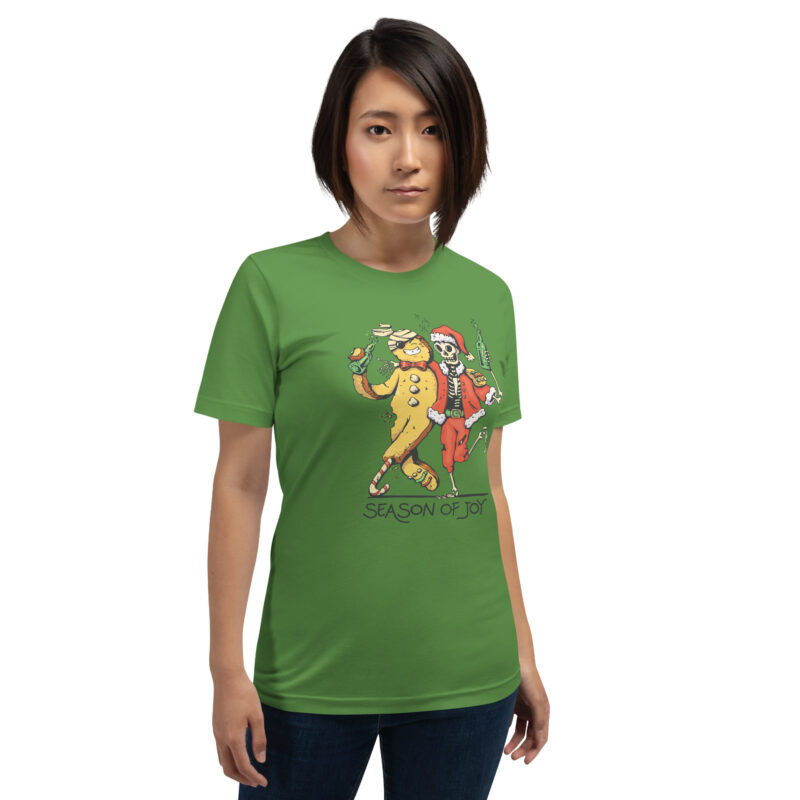 Freudige Feiertagsfusion Unisex-T-Shirt