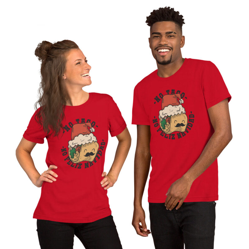 Weihnachtstaco Unisex-T-Shirt – T-Shirts – klamottn.de