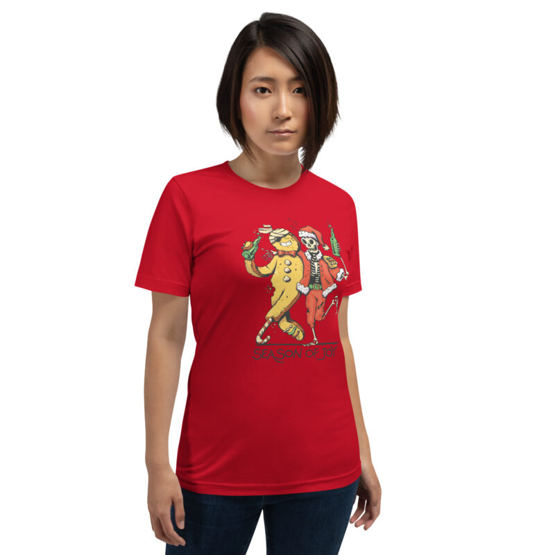 Freudige Feiertagsfusion Unisex-T-Shirt