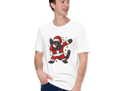 Weihnachtskatze im Dab-Stil Unisex-T-Shirt – T-Shirts – klamottn.de Weihnachtskatze im Dab-Stil Unisex-T-Shirt – T-Shirts – klamottn.de