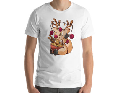 Festlicher Rentier-Ramen Unisex-T-Shirt – T-Shirts – klamottn.de Festlicher Rentier-Ramen Unisex-T-Shirt – T-Shirts – klamottn.de
