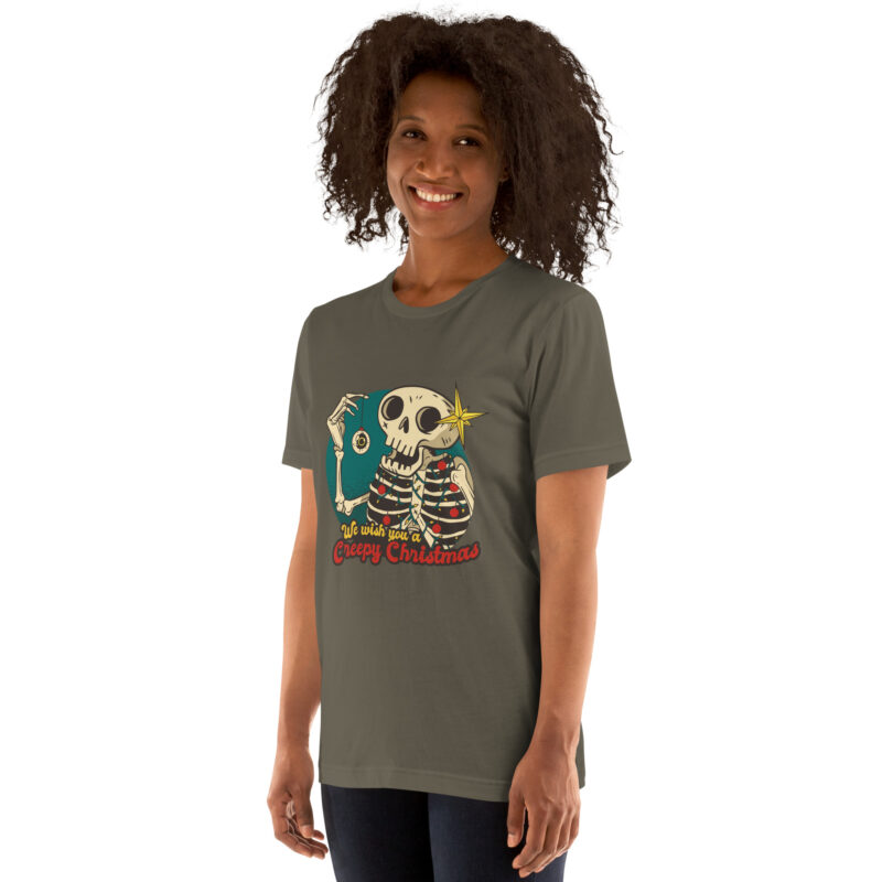 Gruseliges Weihnachtsfest Unisex-T-Shirt – T-Shirts – klamottn.de