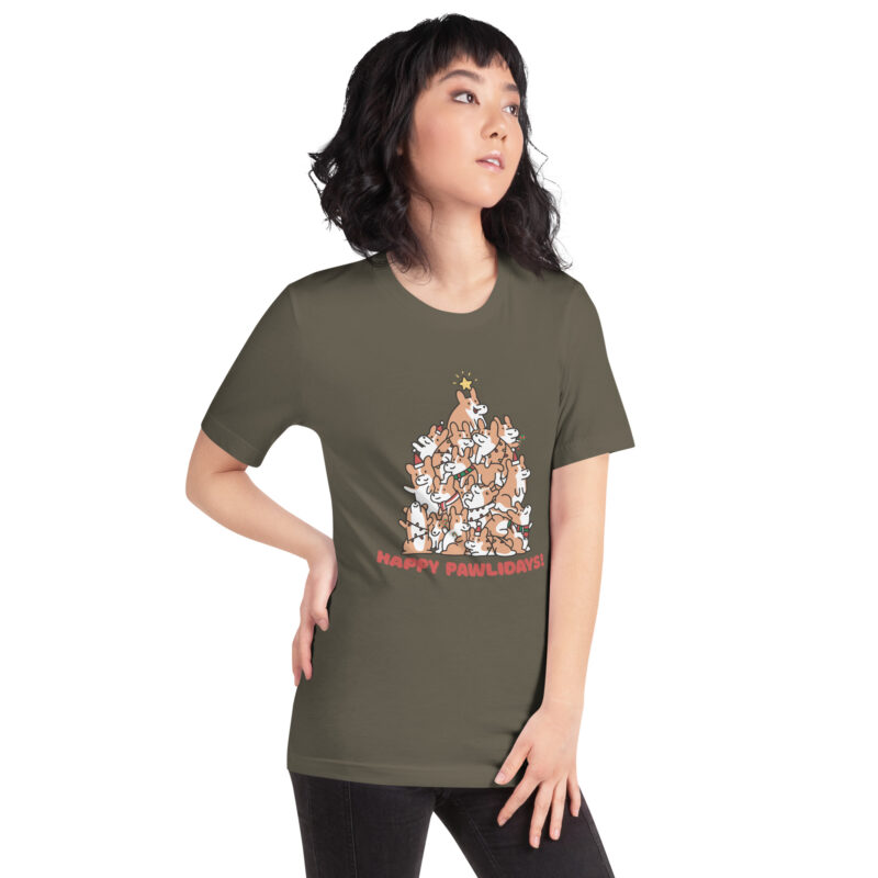 Frohe Pfotentage Unisex-T-Shirt – T-Shirts – klamottn.de