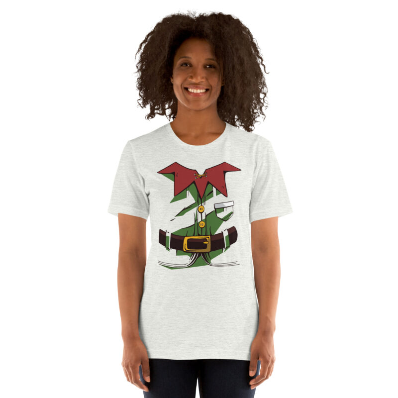 Weihnachtselfen-Kostüm Unisex-T-Shirt – T-Shirts – klamottn.de