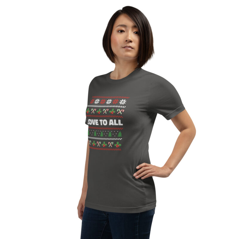 Weihnachtliche Liebe für Alle Unisex-T-Shirt