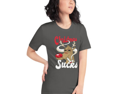 Rauchendes Rentier mag keine Weihnachten Unisex-T-Shirt – T-Shirts – klamottn.de Rauchendes Rentier mag keine Weihnachten Unisex-T-Shirt – T-Shirts – klamottn.de