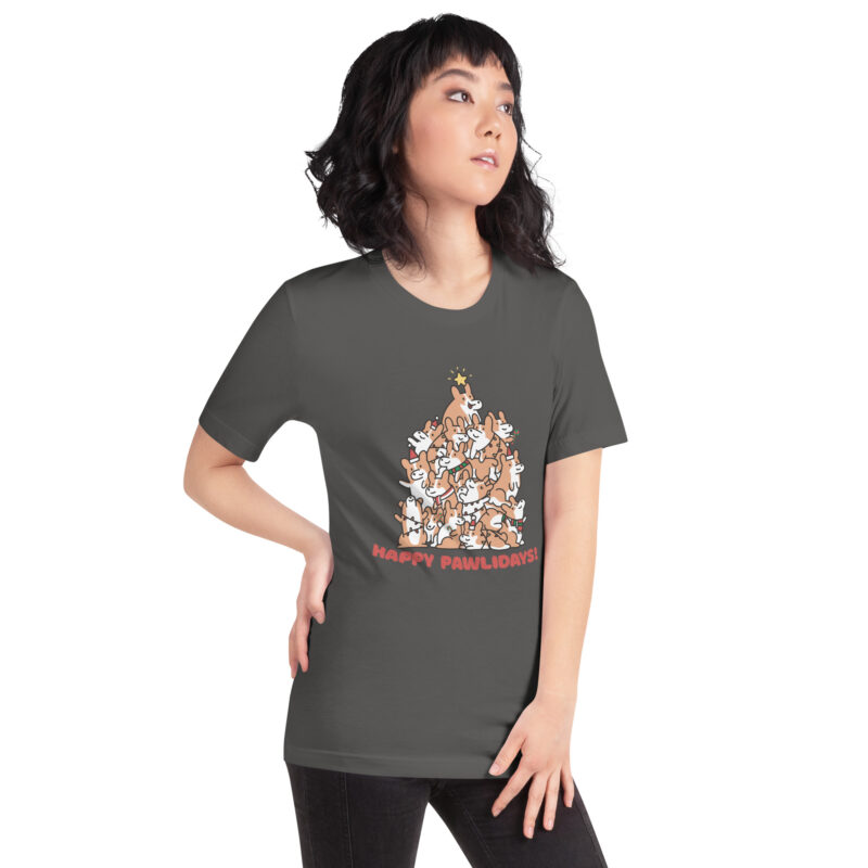 Frohe Pfotentage Unisex-T-Shirt – T-Shirts – klamottn.de