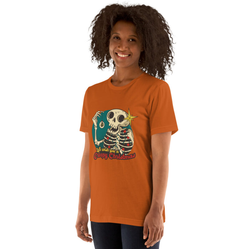 Gruseliges Weihnachtsfest Unisex-T-Shirt – T-Shirts – klamottn.de