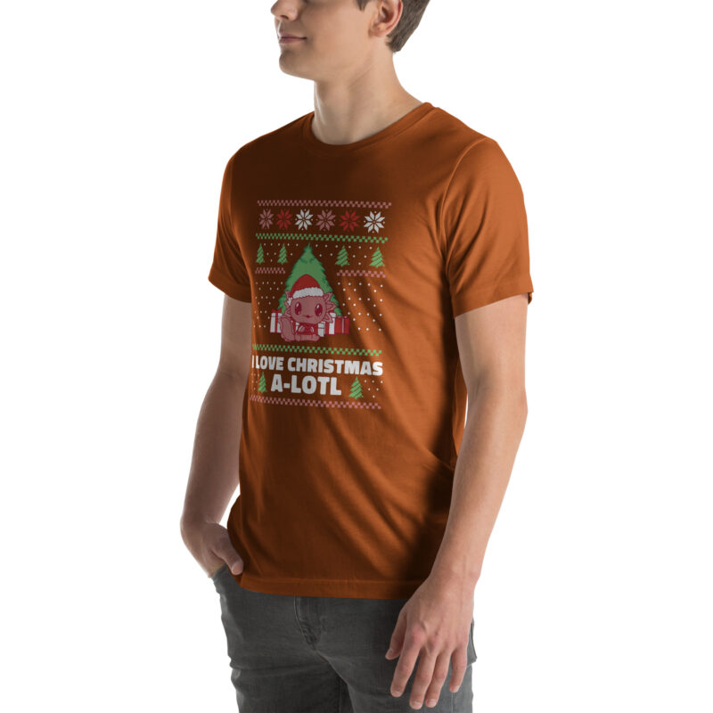 Ich liebe Weihnachten A-Lotl Unisex-T-Shirt – T-Shirts – klamottn.de