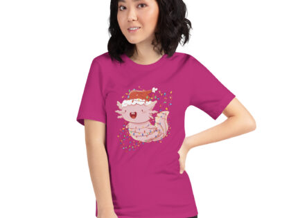 Festlicher Axolotl im Weihnachtszauber Unisex-T-Shirt – T-Shirts – klamottn.de Festlicher Axolotl im Weihnachtszauber Unisex-T-Shirt – T-Shirts – klamottn.de