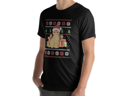 Weihnachtskatze mit Geschenken Unisex-T-Shirt – T-Shirts – klamottn.de Weihnachtskatze mit Geschenken Unisex-T-Shirt – T-Shirts – klamottn.de