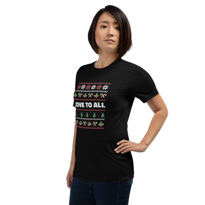 Weihnachtliche Liebe für Alle Unisex-T-Shirt