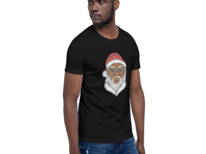 Cooler moderner Weihnachtsmann mit dunkler Hautfarbe Unisex-T-Shirt – T-Shirts – klamottn.de Cooler moderner Weihnachtsmann mit dunkler Hautfarbe Unisex-T-Shirt – T-Shirts – klamottn.de