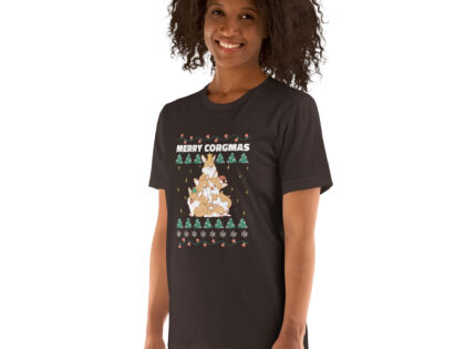Fröhliche Corgi-Weihnachten Unisex-T-Shirt – T-Shirts – klamottn.de Fröhliche Corgi-Weihnachten Unisex-T-Shirt – T-Shirts – klamottn.de