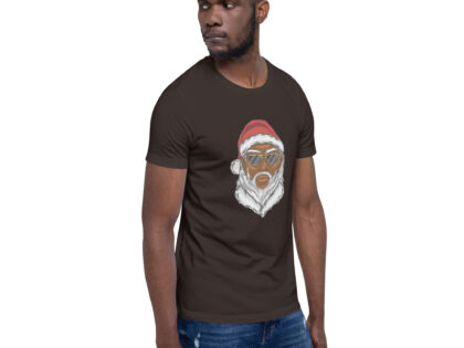 Cooler moderner Weihnachtsmann mit dunkler Hautfarbe Unisex-T-Shirt – T-Shirts – klamottn.de Cooler moderner Weihnachtsmann mit dunkler Hautfarbe Unisex-T-Shirt – T-Shirts – klamottn.de