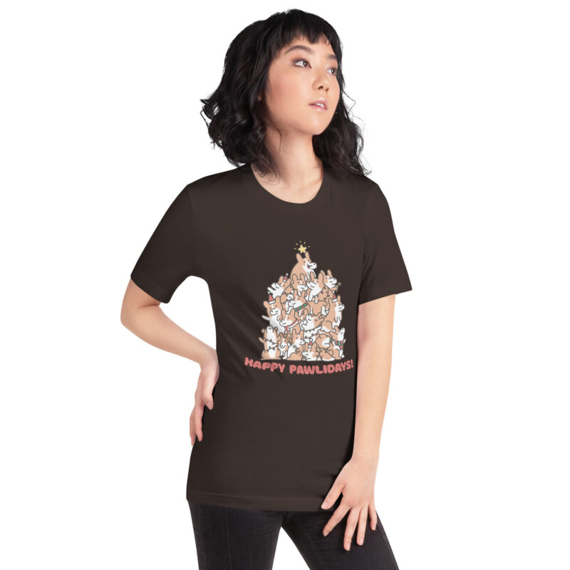 Frohe Pfotentage Unisex-T-Shirt – T-Shirts – klamottn.de