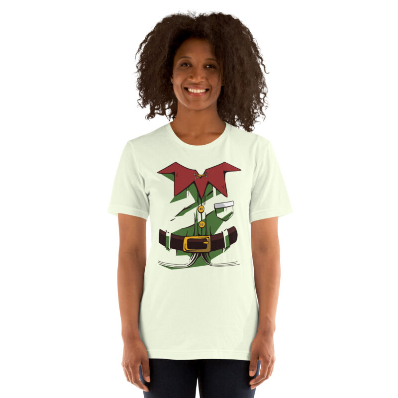Weihnachtselfen-Kostüm Unisex-T-Shirt – T-Shirts – klamottn.de
