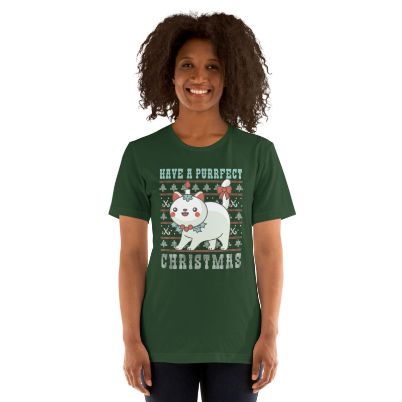 Hab ein miautastisches Weihnachten Unisex-T-Shirt