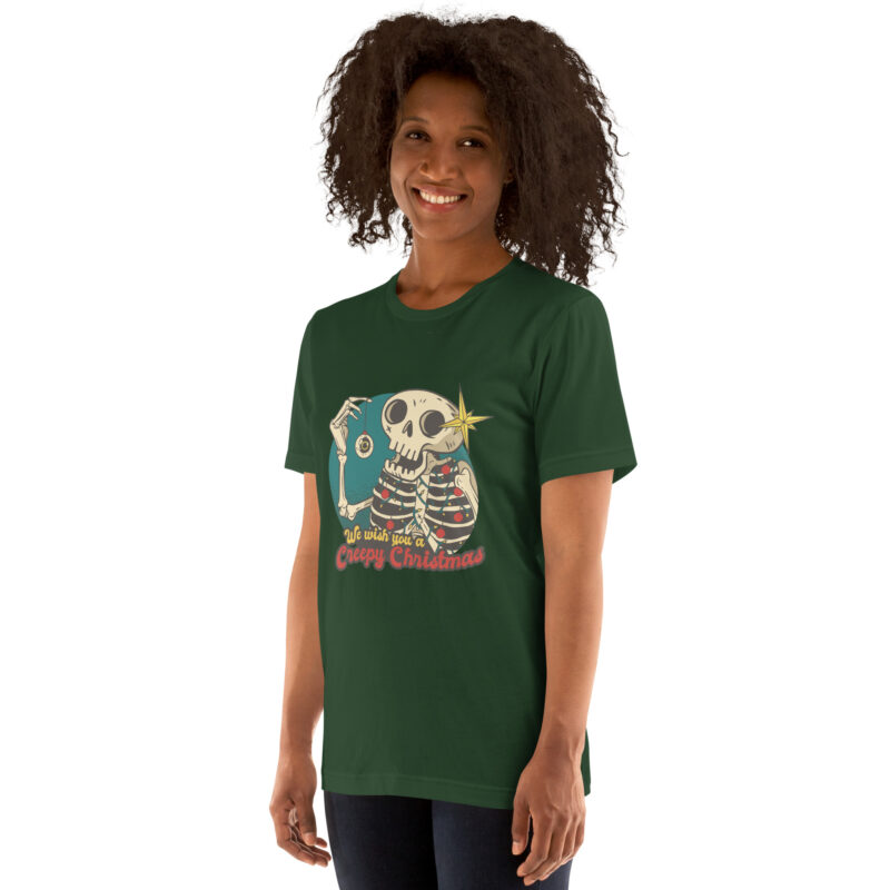 Gruseliges Weihnachtsfest Unisex-T-Shirt – T-Shirts – klamottn.de