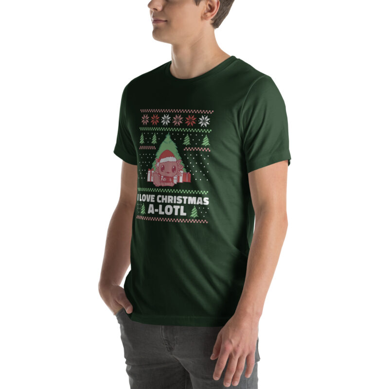 Ich liebe Weihnachten A-Lotl Unisex-T-Shirt – T-Shirts – klamottn.de